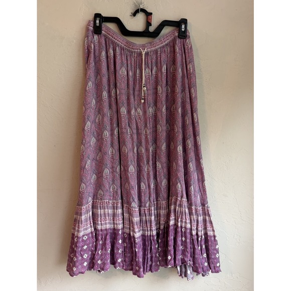 Spell & the Gypsy Collective Dresses & Skirts - Spell & The Gypsy Lilac Oracle Boho Midi Maxi Skirt M NWT Luxury Bohemian